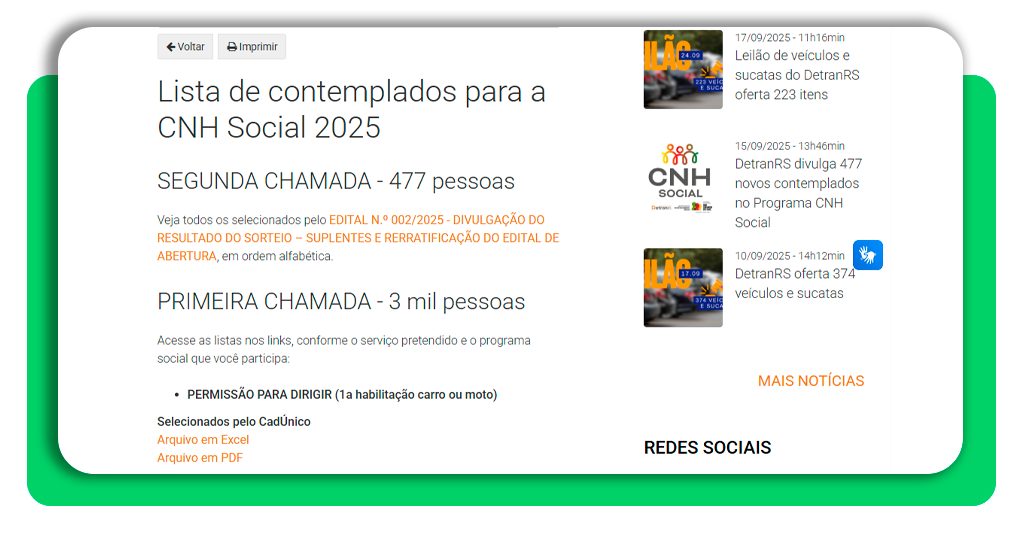 CNH gratuita