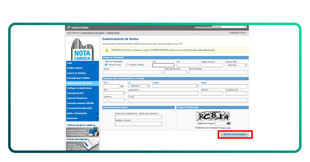Nota Fiscal Carioca