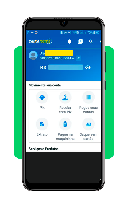 aplicativo para consultar o saldo do Caixa Tem