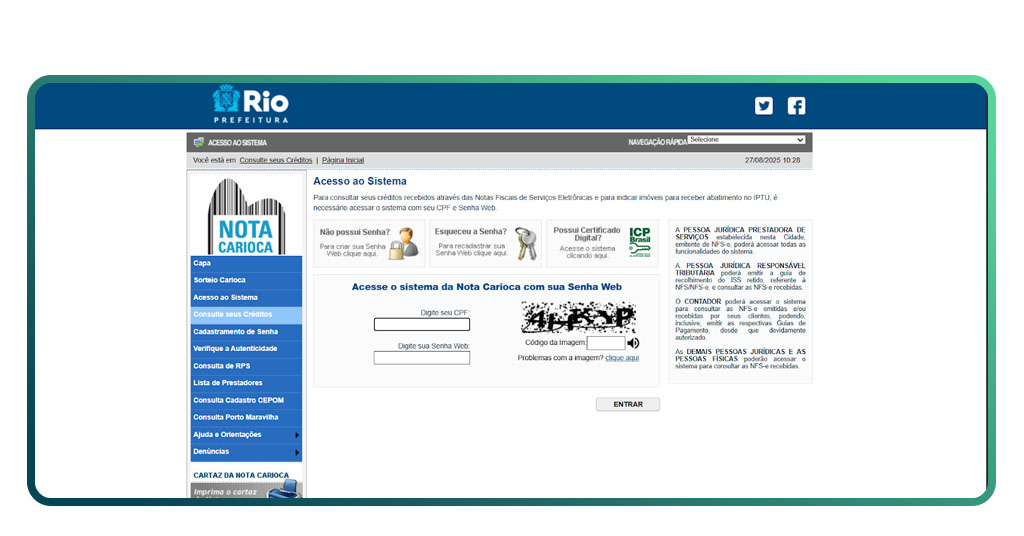 Nota Fiscal Carioca