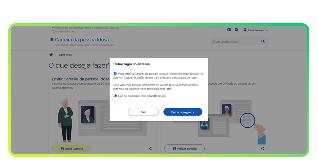 Carteira do Idoso