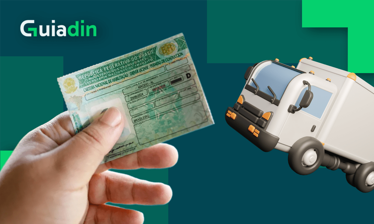 CNH gratuita para caminhoneiros