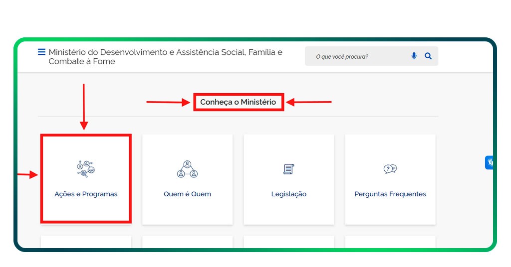 Calendário do Bolsa Família de novembro