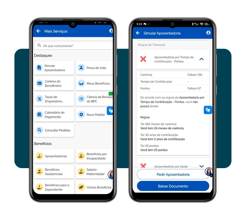 Consultar tempo de contribuição INSS