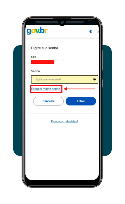 Recuperar a conta gov.br