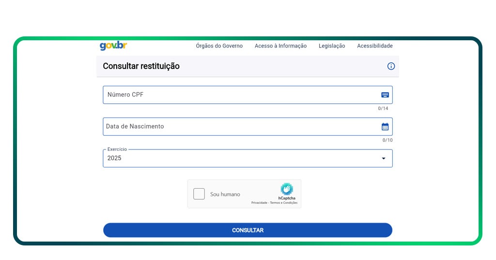 Restituição do Imposto de Renda