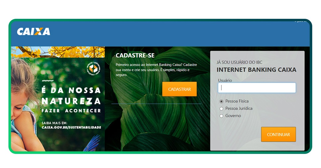 Consultar saldo do FGTS