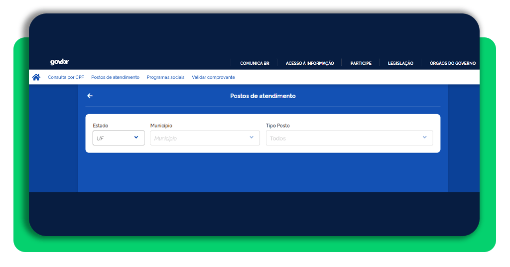 Cadastro para família unipessoal