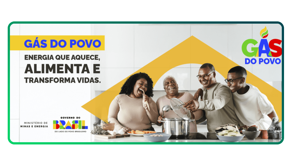 Novo benefício de gás gratuito