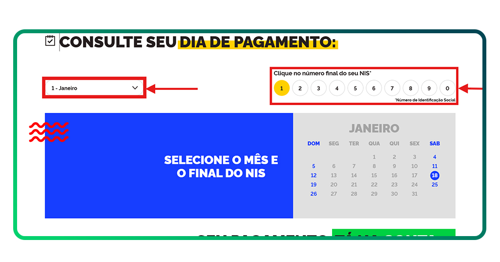 Calendário do Bolsa Família 2026