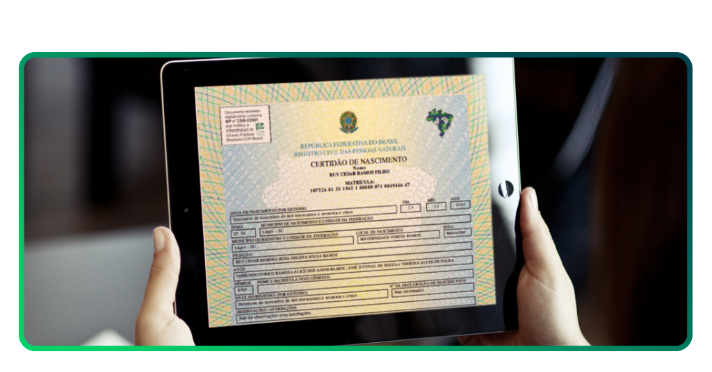 Certidão pela internet