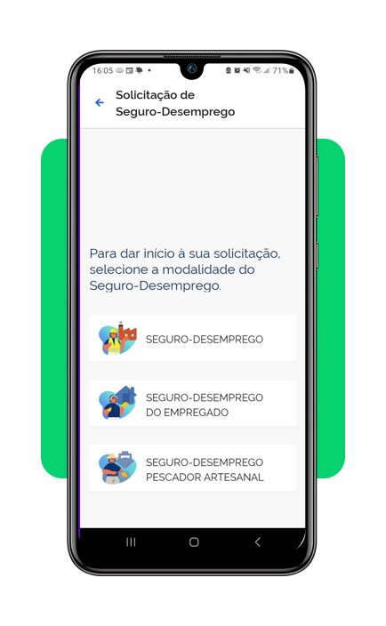 Solicitar o Seguro-Desemprego pelo celular Android