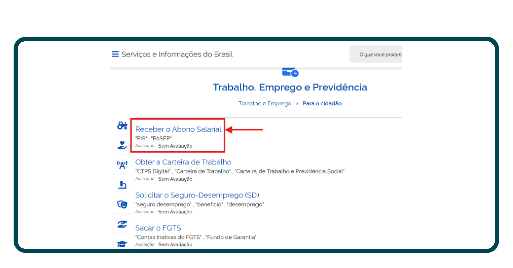 Consultar o lote extra do PIS