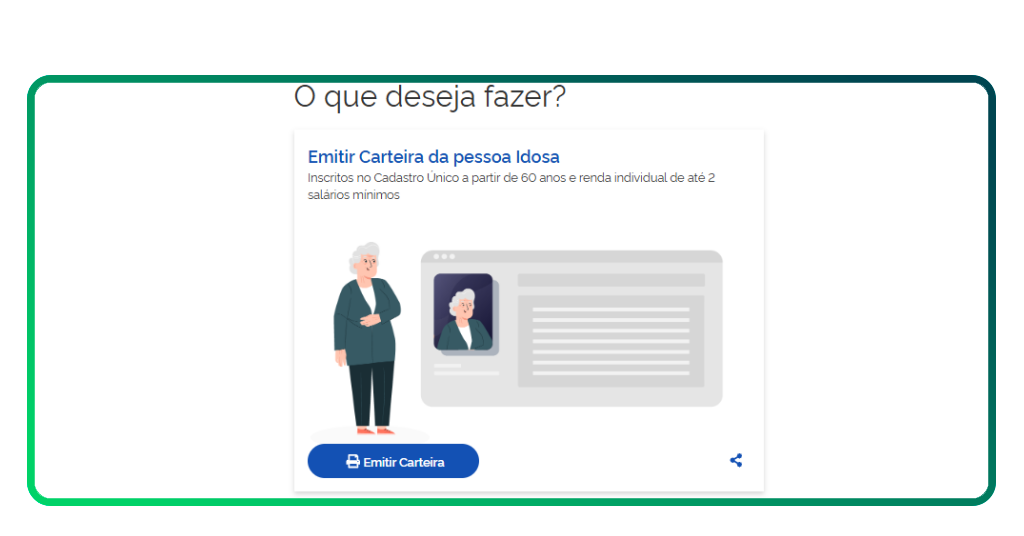 Carteira do Idoso para viajar