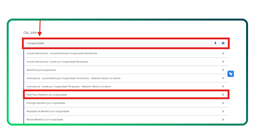 Solicitar a aposentadoria por invalidez