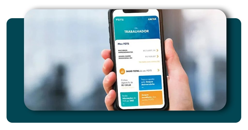 Saldo retido no FGTS