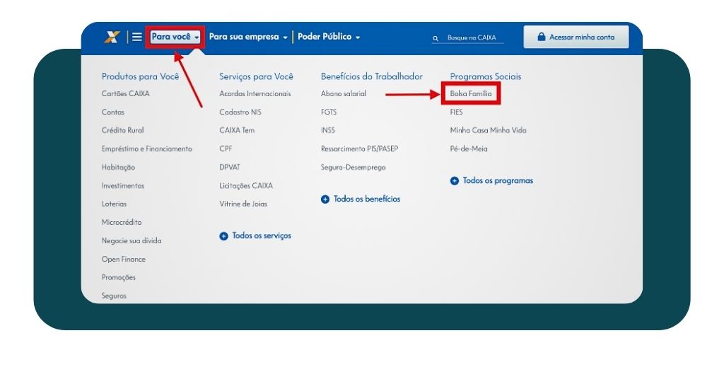 Calendário completo do Bolsa Família 2026
