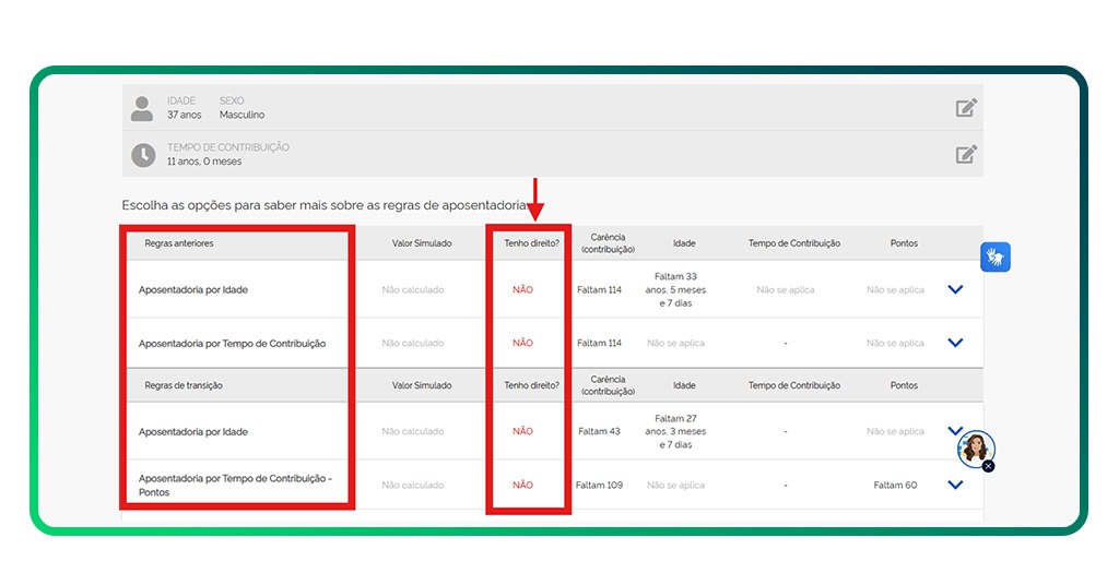 Aposentadoria por idade do INSS