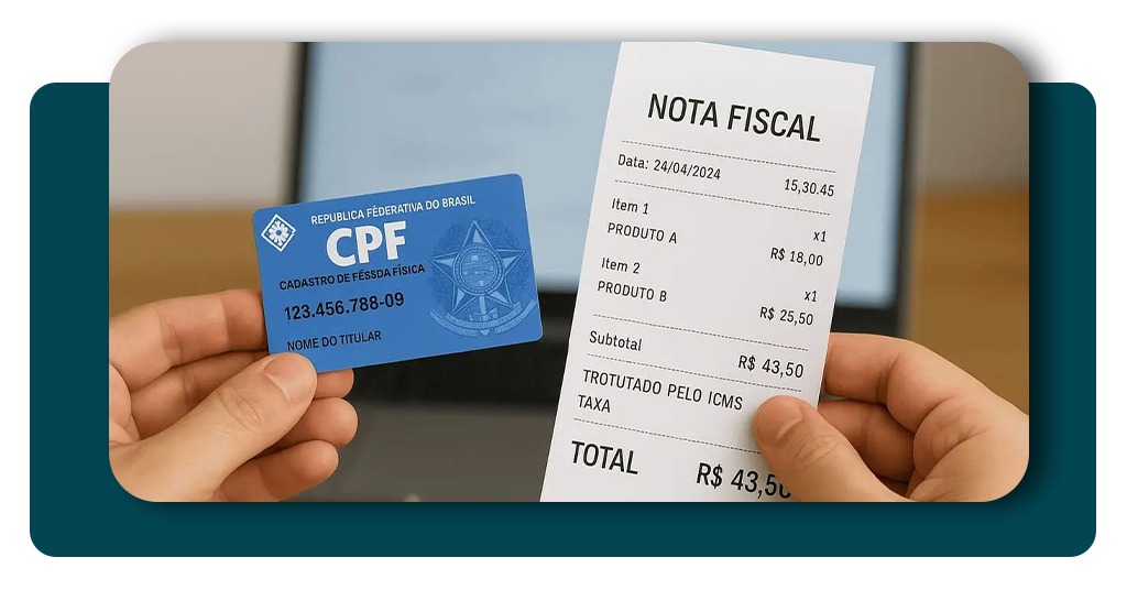 Consultar saldo no CPF pela Nota Fiscal