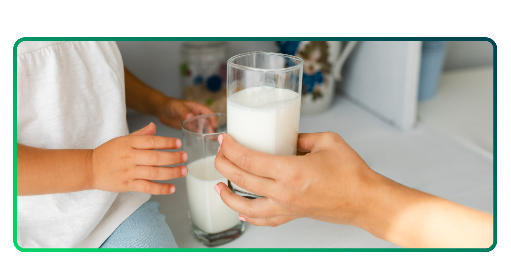 Leite de graça pago pelo governo