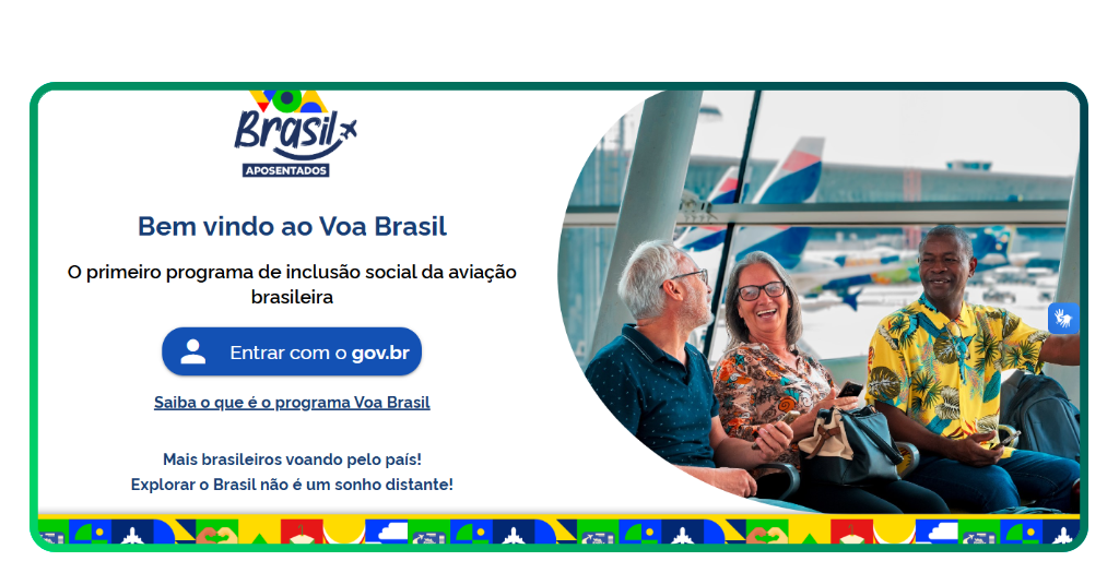 Cadastro no programa Voa Brasil