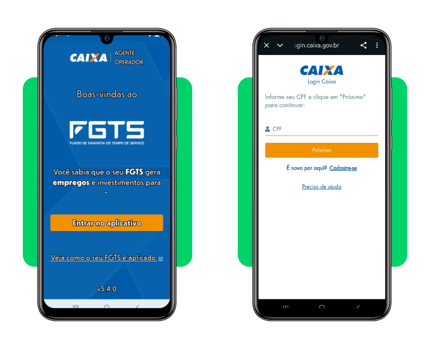 Dinheiro do FGTS inativo
