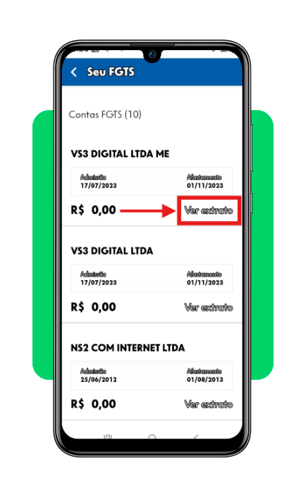 Dinheiro do FGTS inativo
