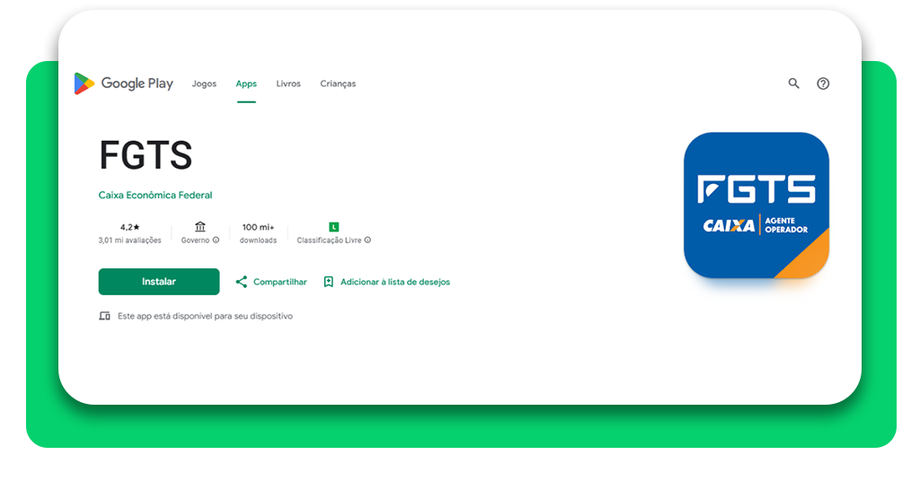Antecipação do FGTS grátis