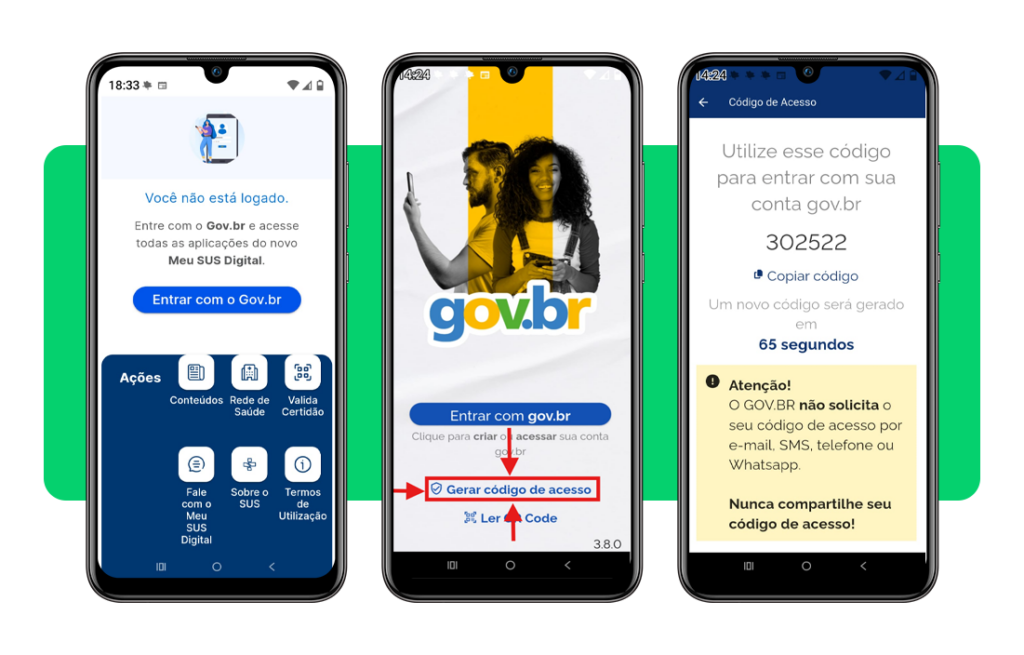 Emitir o comprovante de vacinação digital pelo celular