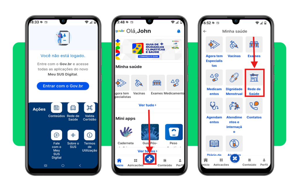 Óculos e dentadura de graça 