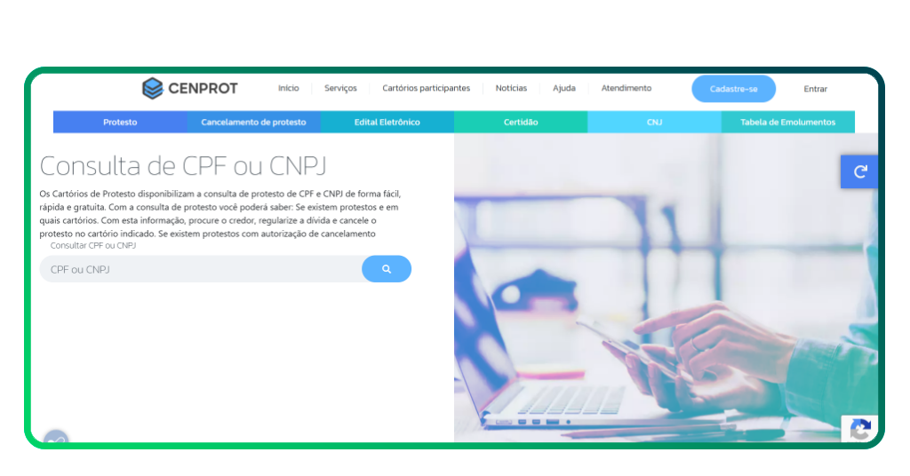 Protestos em cartório