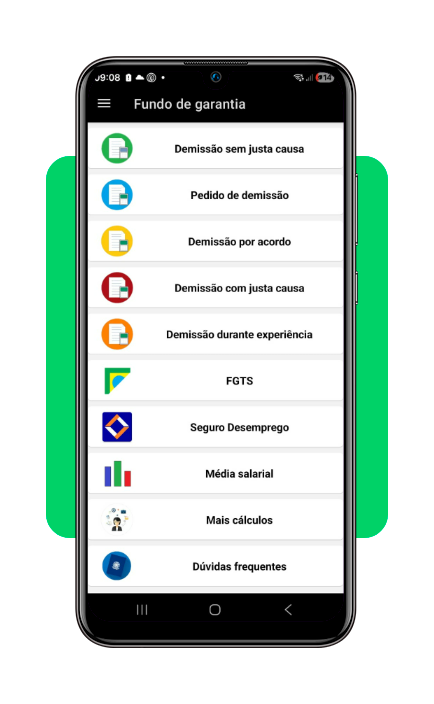 Simular a rescisão trabalhista