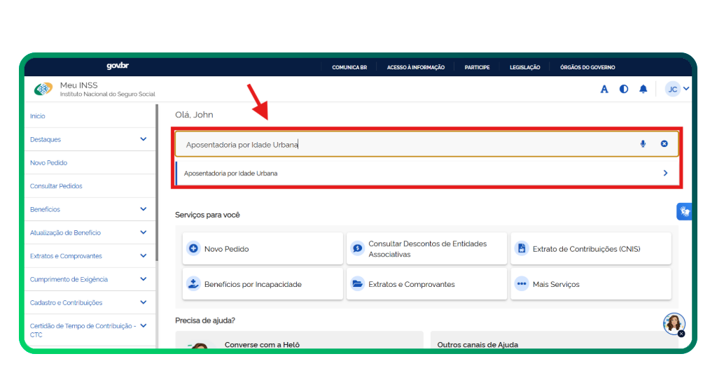 Aposentadoria por Idade direto do celular