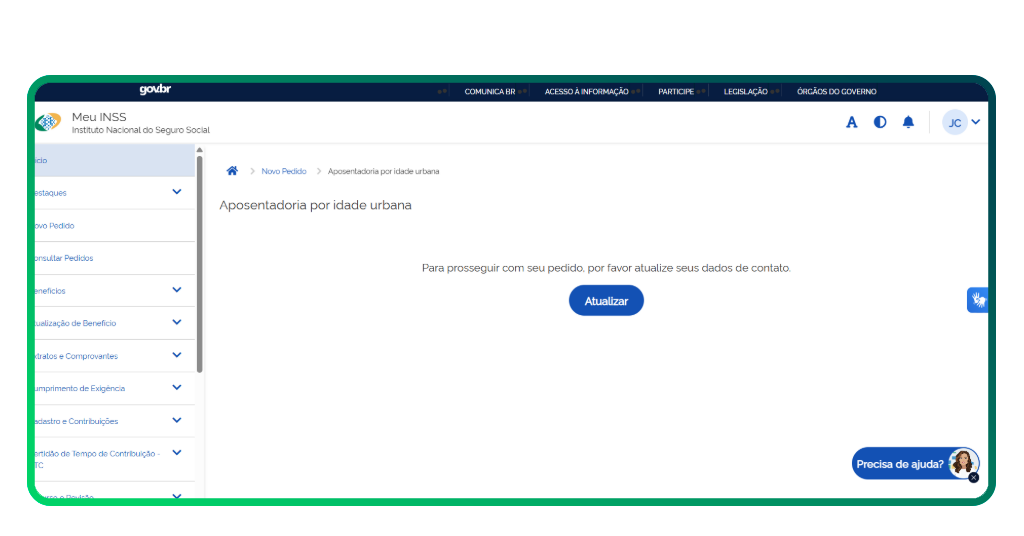 Aposentadoria por Idade direto do celular