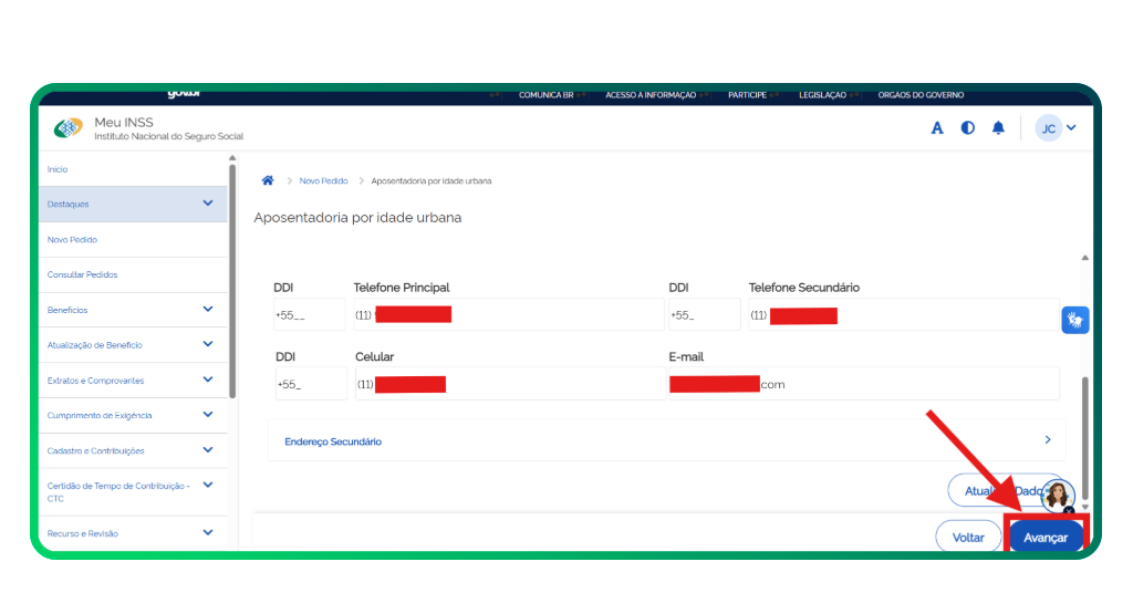 Aposentadoria por Idade direto do celular