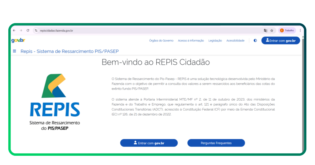 PIS/PASEP de parentes