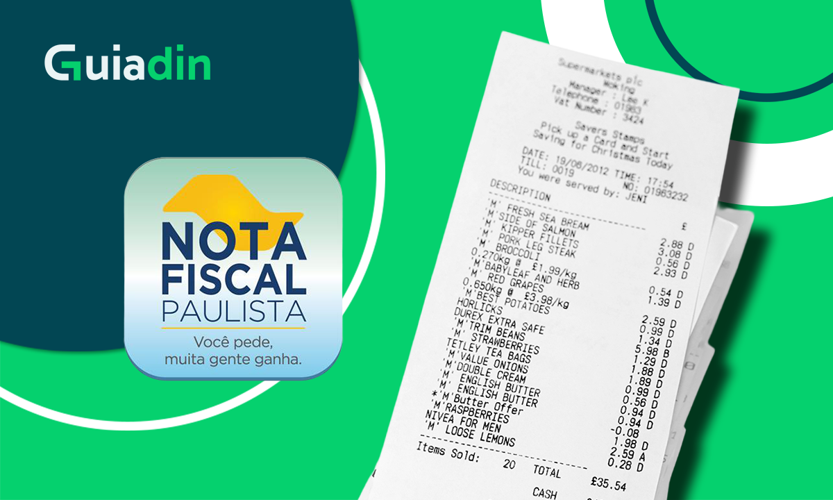 Dinheiro da Nota Fiscal Paulista e Gaúcha