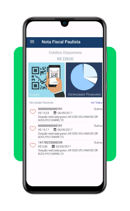 Dinheiro da Nota Fiscal Paulista e Gaúcha