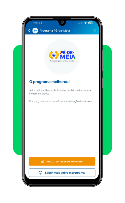 acumular o Pé-de-Meia com outros benefícios 