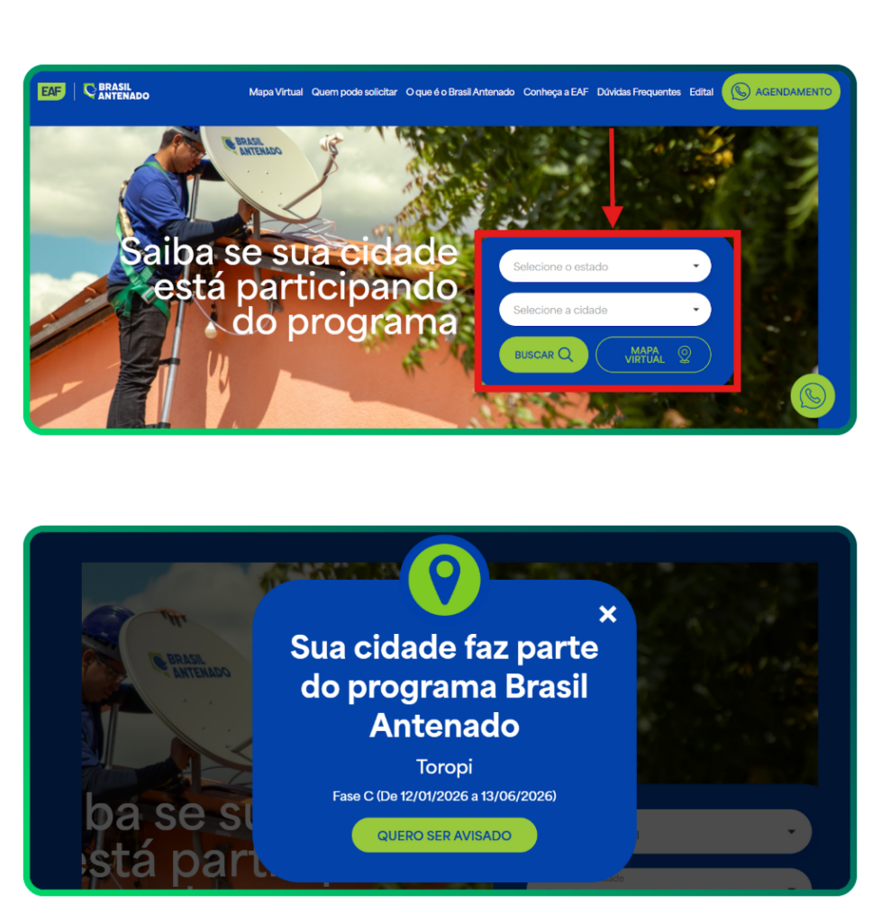 Antena digital grátis pelo NIS