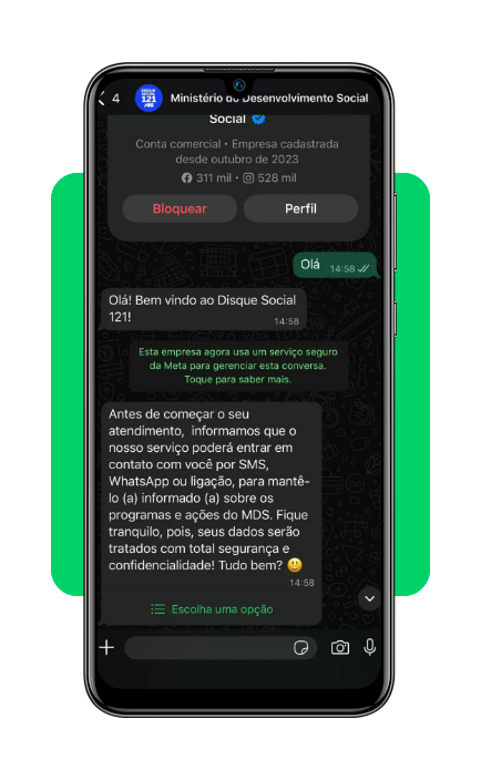 valores a receber do Bolsa Família pelo WhatsApp