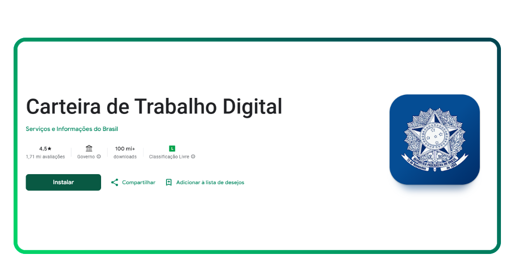 Validar a Carteira de Trabalho Digital