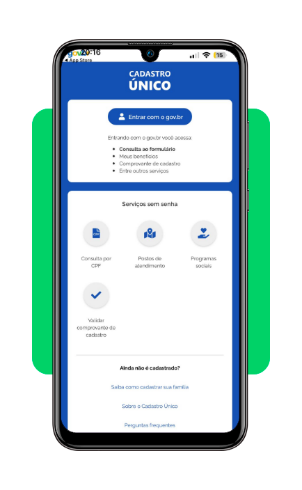 Cadastro do Bolsa Família 2026