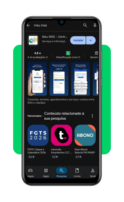 carta de concessão do INSS 