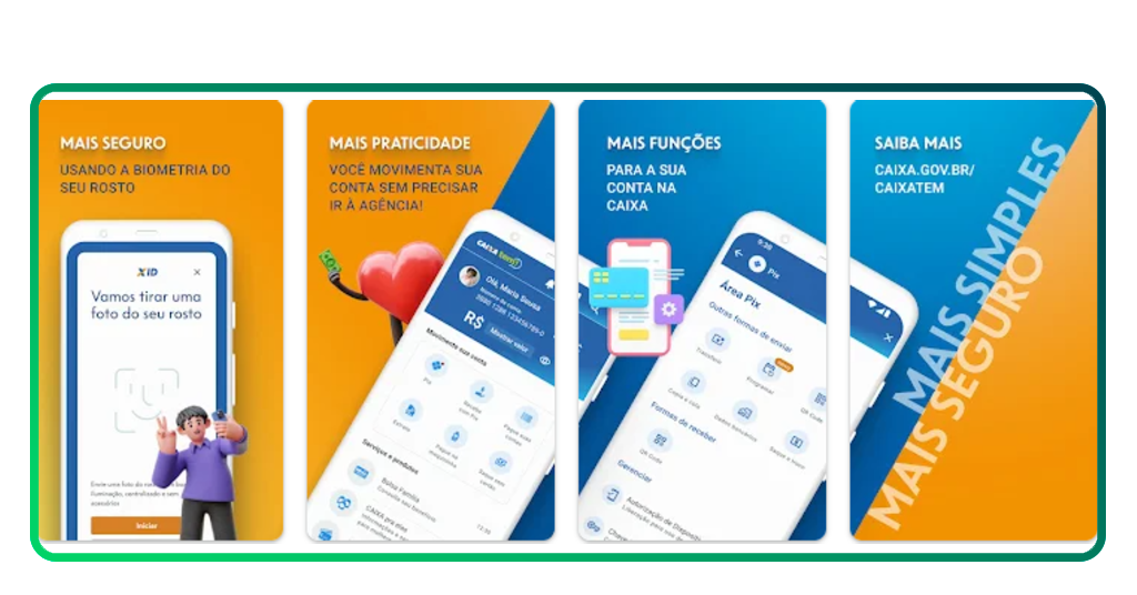 Cashback e descontos do cartão CAIXA Tem