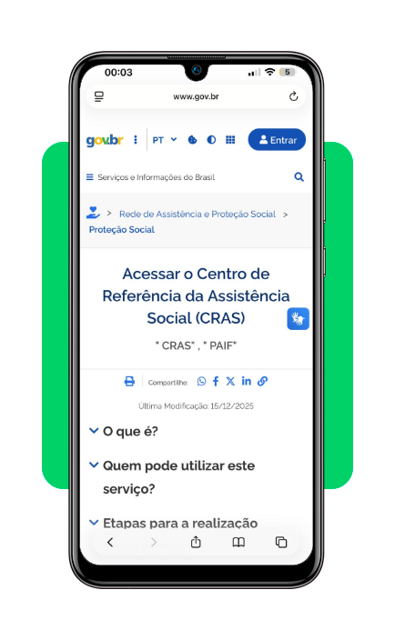 Cesta básica municipal grátis