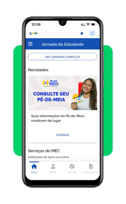 CPF pode receber o Pé-de-Meia