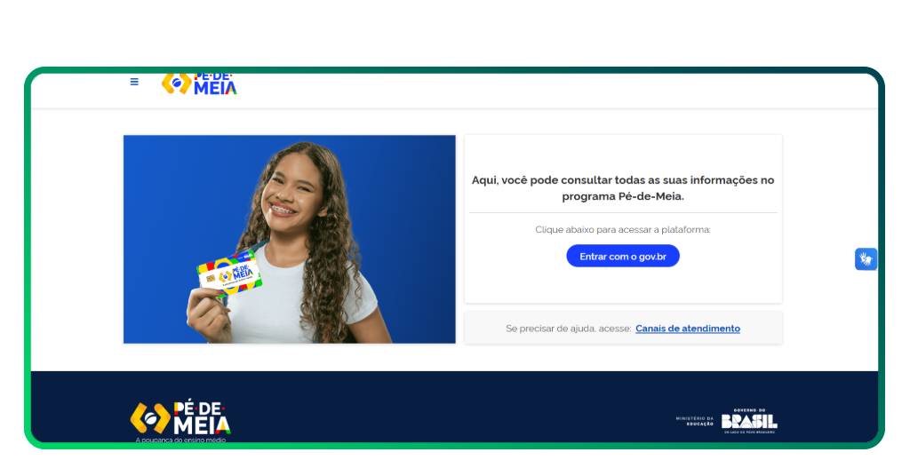 CPF pode receber o Pé-de-Meia