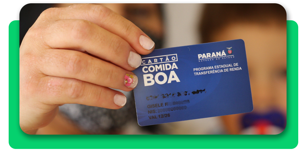 Pagamento do Cartão Comida Boa