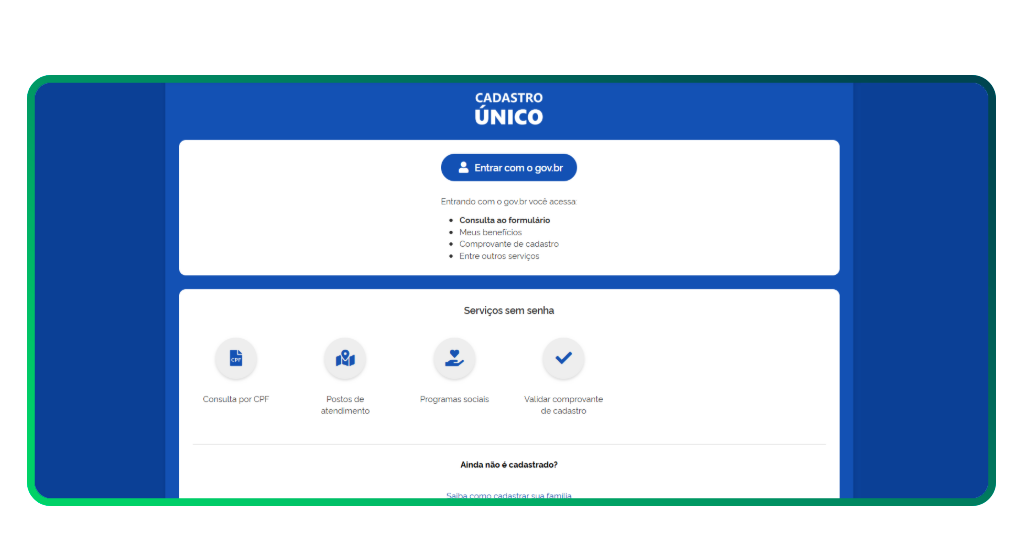 Consultar benefício estadual pelo CPF